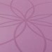 Килимок для йоги Bodhi PHOENIX Living Flower, 185 x 66 cm, 4 mm, natural rubber + PU, lila (рожевий)