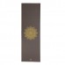 Килимок для йоги Bodhi RISHIKESH Premium 60 with golden mandala, taupe (сіро-коричневий)