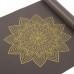 Килимок для йоги Bodhi RISHIKESH Premium 60 with golden mandala, taupe (сіро-коричневий)
