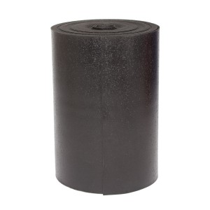 Килимок для йоги Bodhi Rishikesh Premium 60 PVC в рулоні 30 м black (чорний) 