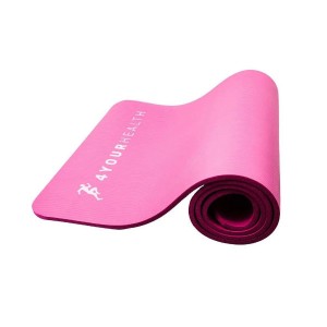 Килимок для йоги та фітнесу 4yourhealth Fitness Yoga Mat 0132, 180 x 61 cm, 10 mm, Pink