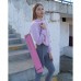 Коврик для йоги и фитнеса PowerPlay 4010, 173 x 61 cm, 6 mm, PVC Rose (розовый)