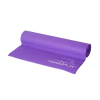 Килимок для йоги та фітнесу PowerPlay 4010, 173 x 61 cm, 6 mm, PVC Voilet (фіолетовий)