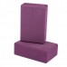 Набір для йоги Bodhi Set FLOW килимок для йоги з цеглою та ремінцем (фіолетовий)
