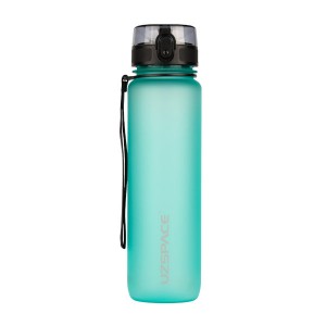 Пляшка для води Uzspace Colorful Frosted 1000 мл Tiffany