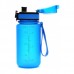 Пляшка для води Uzspace Colorful Frosted 350 мл Блакитна