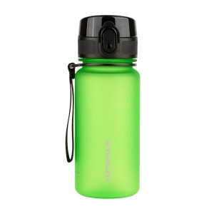 Бутылка для воды Uzspace Colorful Frosted 350 мл Fresh Green