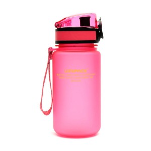 Пляшка для води Uzspace Colorful Frosted 350 мл Рожева Пляшка для води Uzspace Colorful Frosted 350 мл Рожева