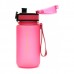 Пляшка для води Uzspace Colorful Frosted 350 мл Рожева Пляшка для води Uzspace Colorful Frosted 350 мл Рожева