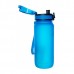 Бутылка для воды Uzspace Colorful Frosted 650 мл Голубая