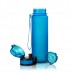 Бутылка для воды Uzspace Colorful Frosted 650 мл Голубая
