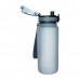 Бутылка для воды Uzspace Colorful Frosted 650 мл Серая