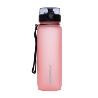 Бутылка для воды Uzspace Colorful Frosted 800 мл Coral
