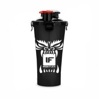 Шейкер IronFlex Hydra Cup Drakon 828 мл Чорний