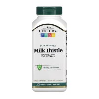 21st Century Milk Thistle Extract 200 вегакапсул