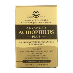 Solgar Advanced Acidophilus Plus 120 вегакапсул