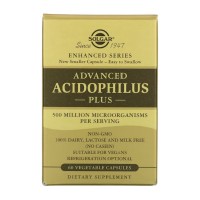 Solgar Advanced Acidophilus Plus 60 вегакапсул