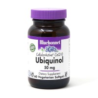 Bluebonnet Nutrition Cellular Active Ubiquinol 50 mg 60 вегакапсул