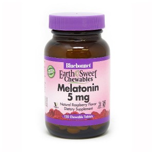 Bluebonnet Nutrition Earth Sweet Chewables Melatonin 5 mg 120 таблеток