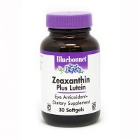 Bluebonnet Nutrition Zeaxanthin plus Lutein 30 капсул