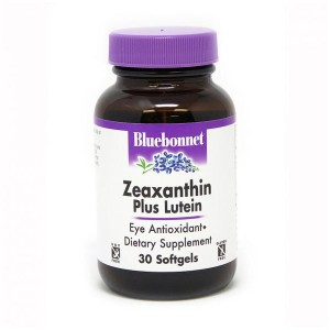 Bluebonnet Nutrition Zeaxanthin plus Lutein 30 капсул