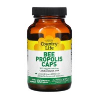 Country Life Bee Propolis Caps 500 mg 100 вегакапсул
