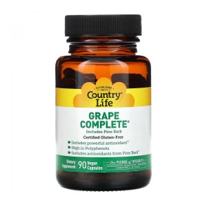 Country Life Grape Complete 90 вегакапсул