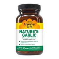 Country Life Nature’s Garlic 90 гелевых капсул