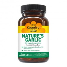 Country Life Nature’s Garlic 90 гелевых капсул