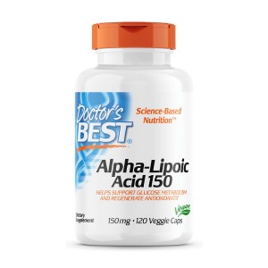 Doctor's Best Alpha Lipoic Acid 150 mg 120 вегакапсул