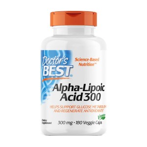 Doctor's Best Alpha Lipoic Acid 300 mg 180 вегакапсул Doctor's Best Alpha Lipoic Acid 300 mg 180 вегакапсул