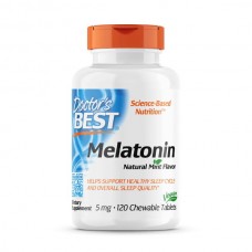 Doctor's Best Melatonin 5 mg 120 жевательных таблеток