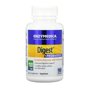 Enzymedica Digest + Probiotics 90 вегакапсул