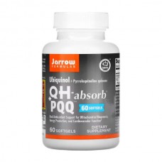 Jarrow Formulas Ubiquinol QH-Absorb + PQQ 60 гелевих капсул