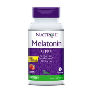 Natrol Melatonin 3 mg Fast Dissolve 90 таблеток
