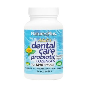 Natures Plus Adults Dental Care Probiotic 60 пастилок