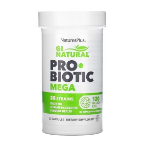 Natures Plus Gi Natural ProBiotic Mega 30 капсул