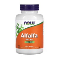 NOW Foods Alfalfa 650 mg 250 таблеток
