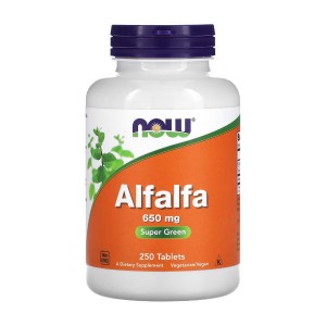 NOW Foods Alfalfa 650 mg 250 таблеток