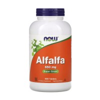 NOW Foods Alfalfa 650 mg 500 таблеток