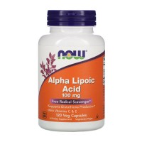 NOW Foods Alpha Lipoic Acid 100 mg 120 вегакапсул