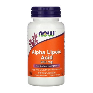 NOW Foods Alpha Lipoic Acid 250 mg 60 вегакапсул