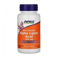 NOW Foods Alpha Lipoic Acid 600 mg 60 вегакапсул