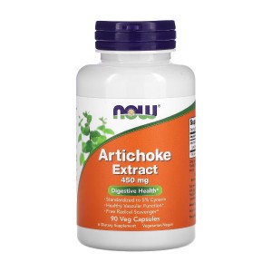 NOW Foods Artichoke Extract 450 mg 90 вегакапсул