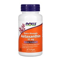 NOW Foods Astaxanthin 10 mg 60 гелевих капсул