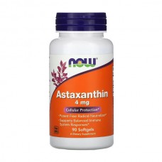 NOW Foods Astaxanthin 4 mg 90 гелевых капсул