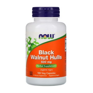 NOW Foods Black Walnut Hulls 500 mg 100 вегакапсул