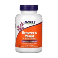 NOW Foods Brewer's Yeast 200 таблеток