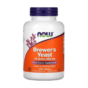 NOW Foods Brewer's Yeast 200 таблеток