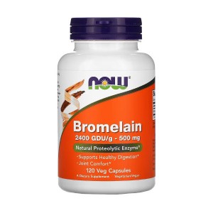 NOW Foods Bromelain 500 mg 120 вегакапсул